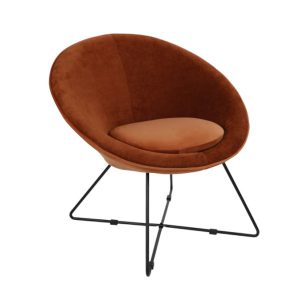 Fauteuil circle orange