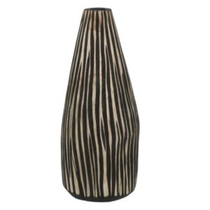 Vase en bois