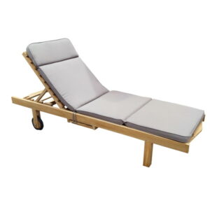 Chaise longue Teck