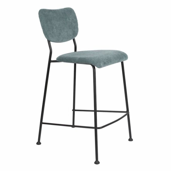 Tabouret Benson Blue et gris