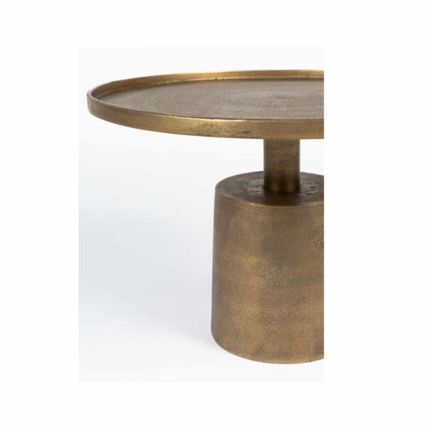Table basse antique dorée – Image 5