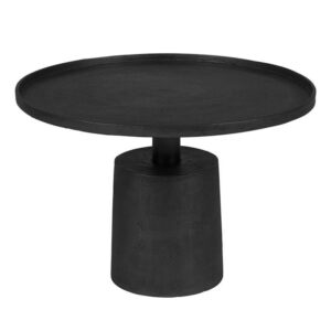 Table basse antique noir